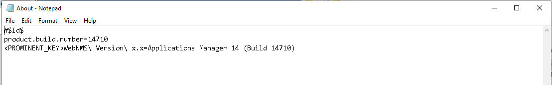 Confirming the version against the CVE-2020-14008 affected range